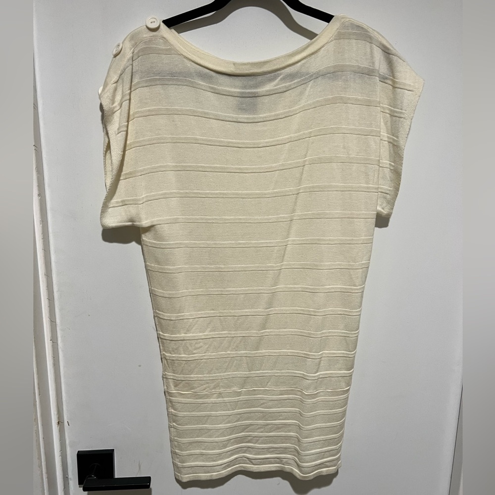 Sweater Mini Dress - Ivory